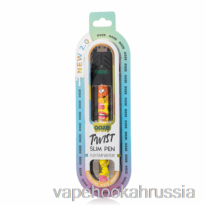 Vape Juice Ooze Slim Twist Pen 2.0 с гибкой температурной батареей мозговой штурм